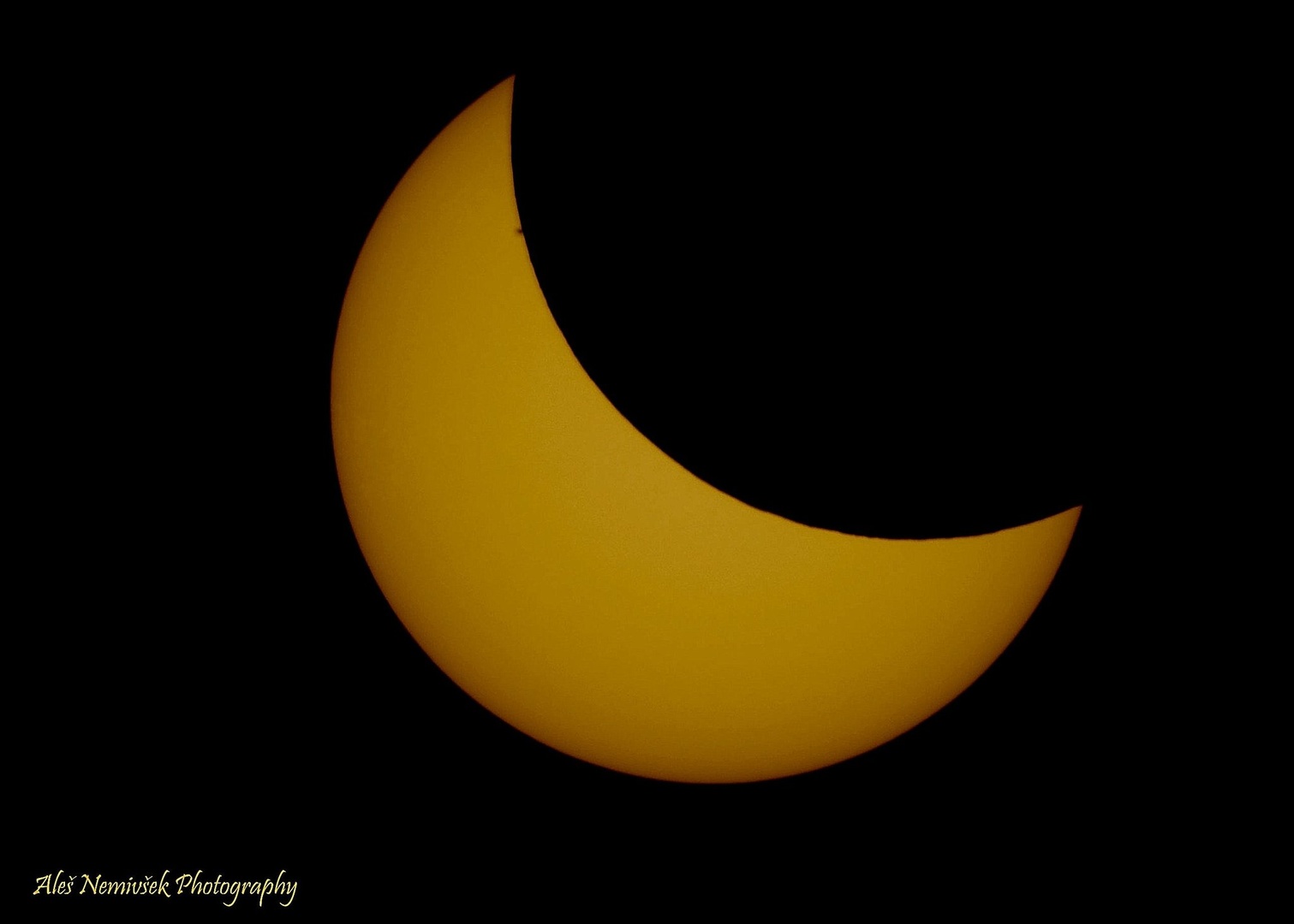 Sun eclipse by Aleš Nemivšek