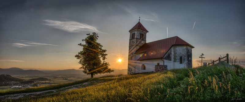 Večer nad Barjem by Jure Jazbec