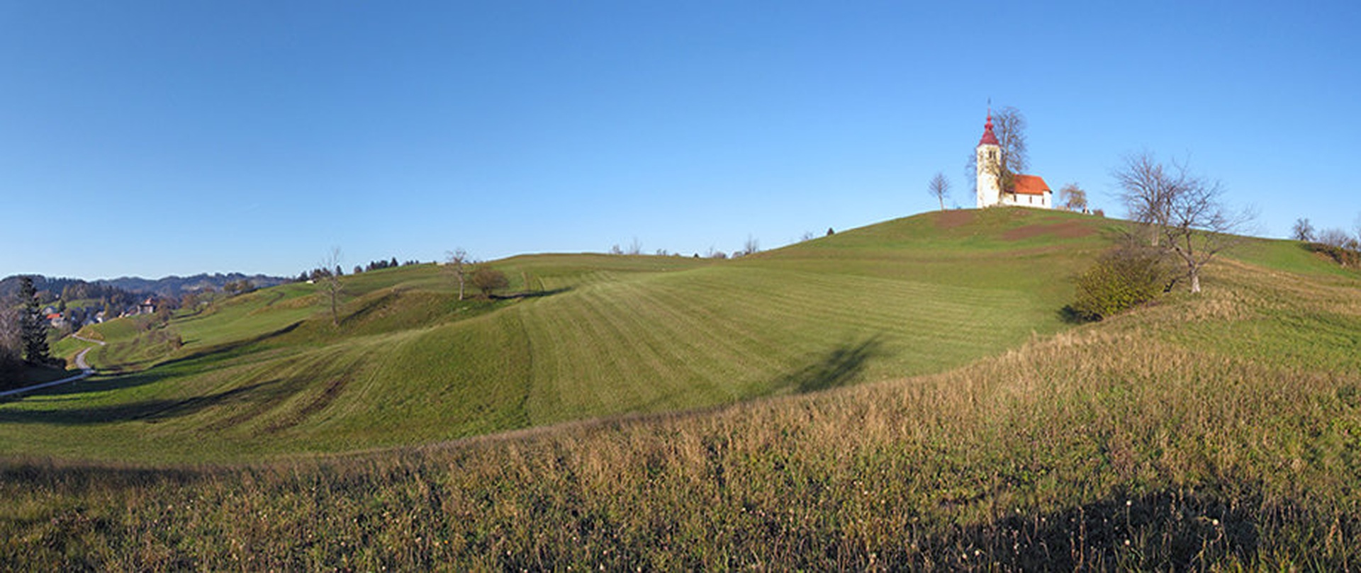 Pozno jesenska panorama by Janez Meglič