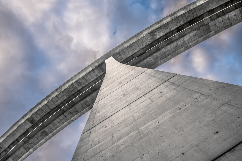Viadukt Črni Kal by Dušan Mastnak