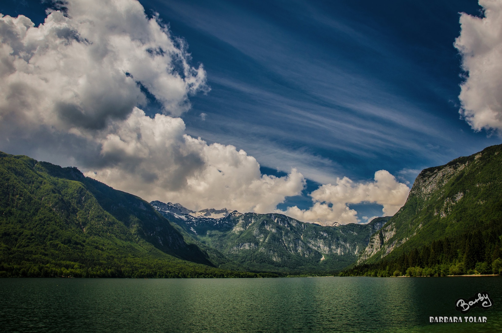 Bohinjsko jezero by Barbara Tolar