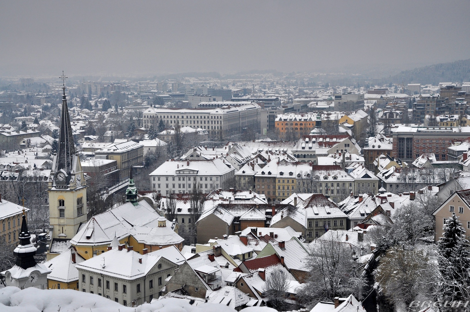 Gornji trg - Ljubljana by M