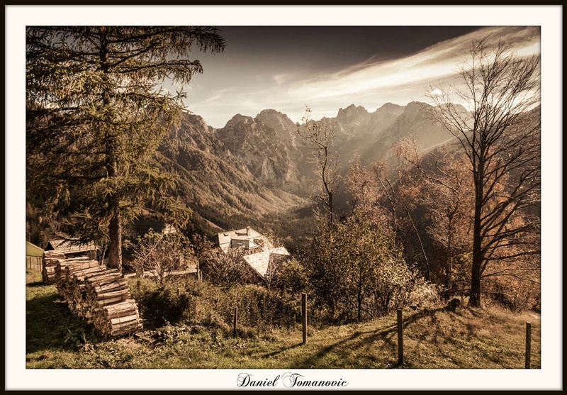 Lonely village in the mountains by Daniel Tomanovič