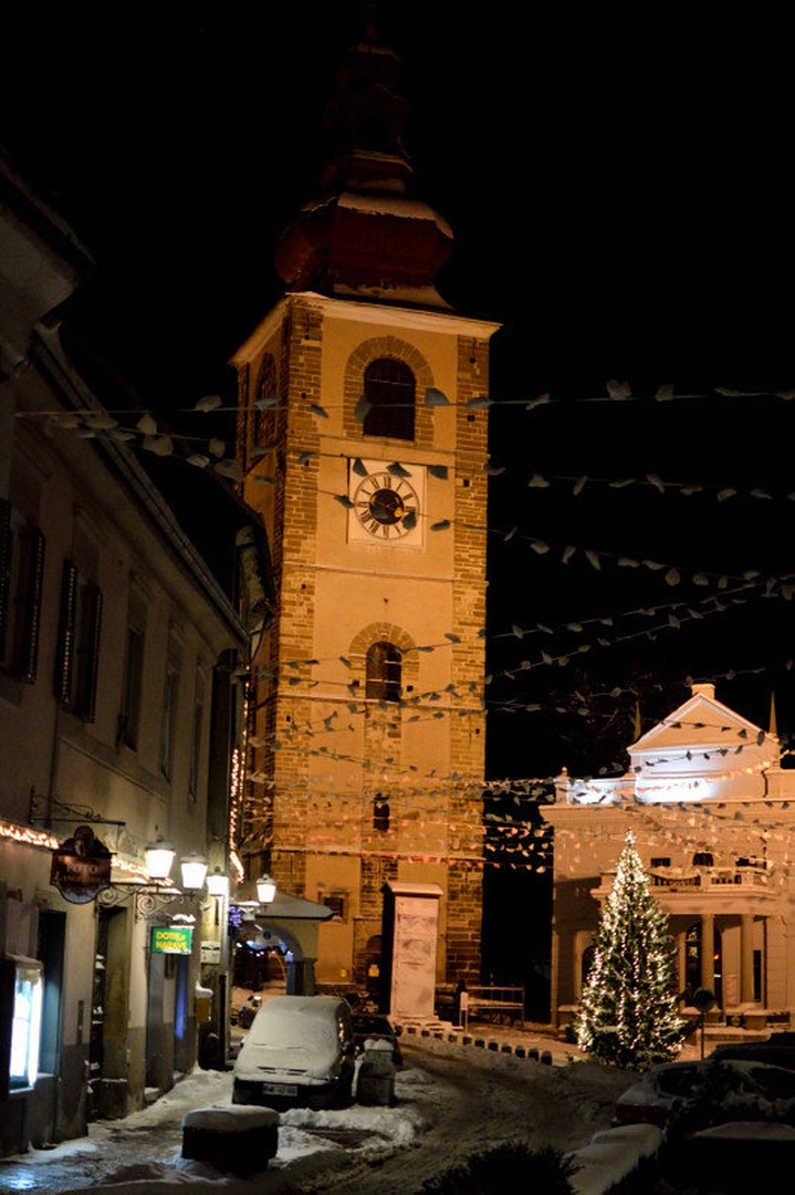 Zasnežen Ptuj by Matej Štegar