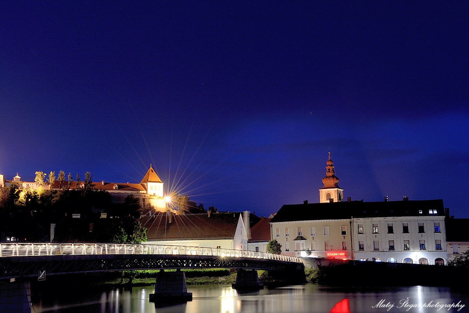 Ptuj pred večerno ploho by Matej Štegar