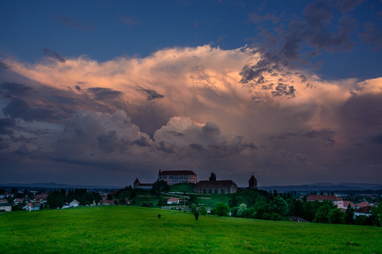 Ptuj ob sončnem zahodu by Matej Štegar