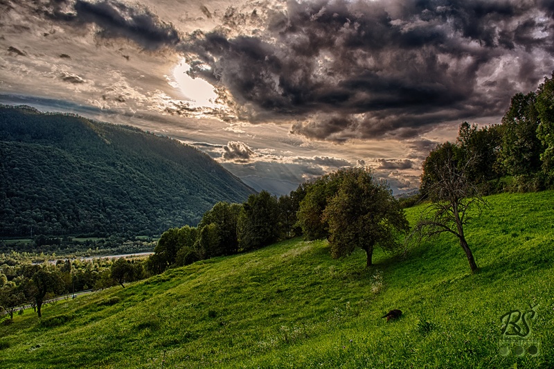Dolina soče by Branko Šuligoj