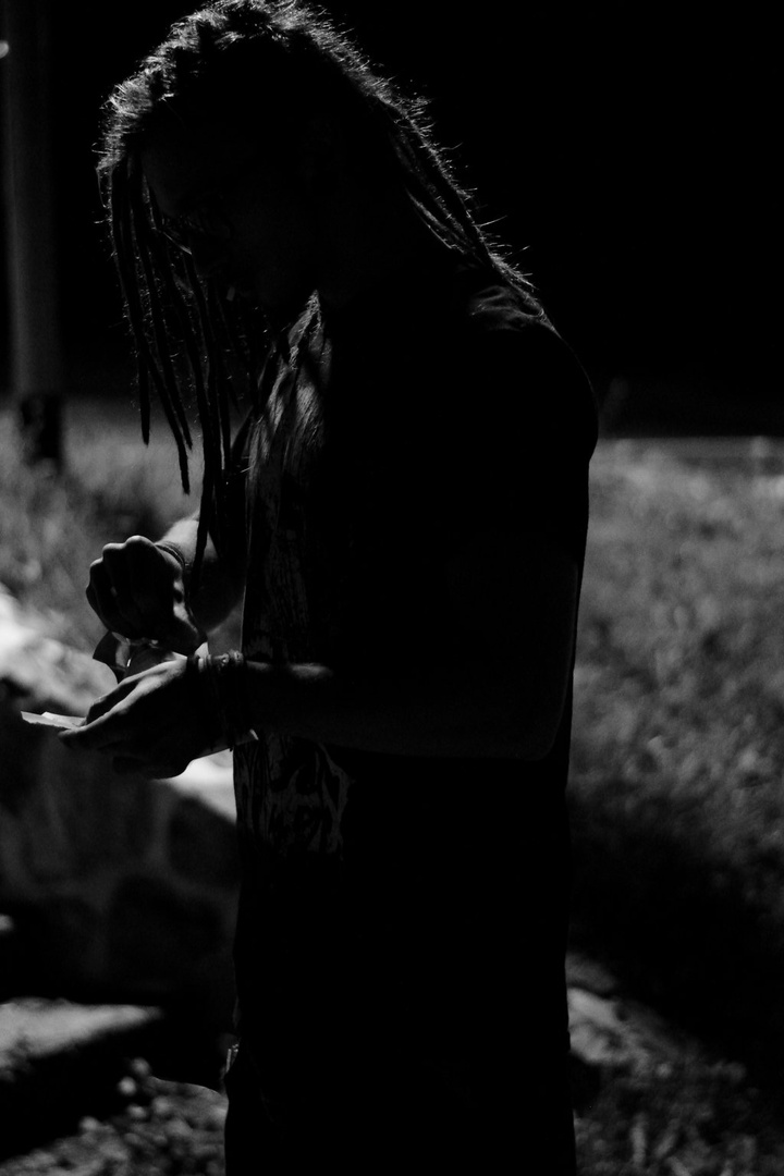 In shadow by Jan Bernik