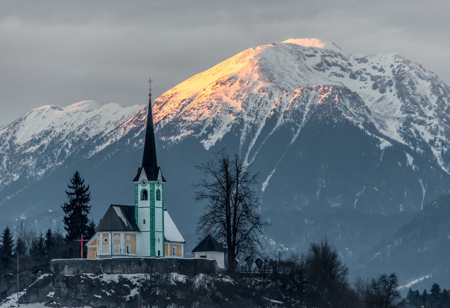 Podbrezje in Stol by Nejc Petrovič