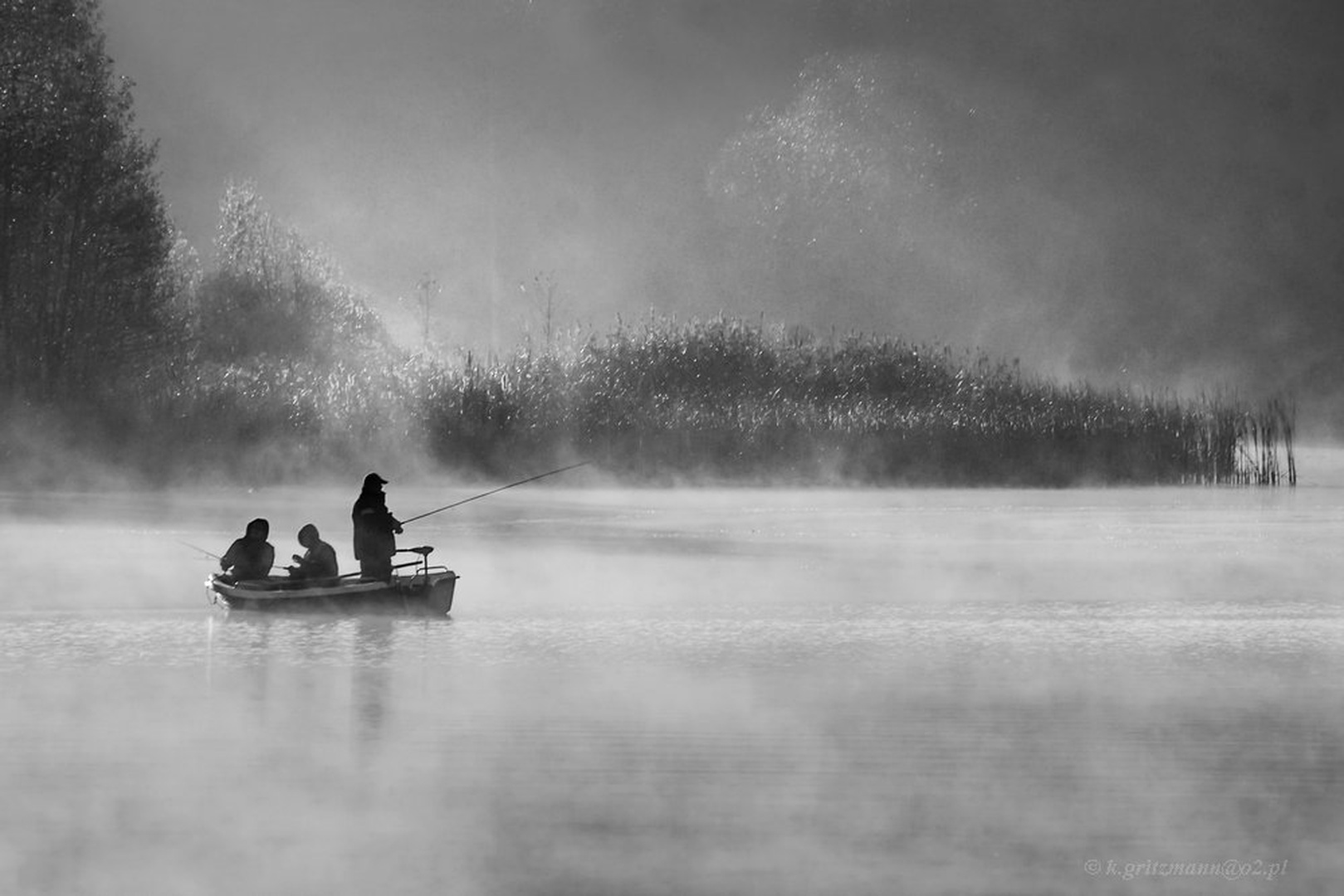 in the fog by Katarzyna Gritzmann