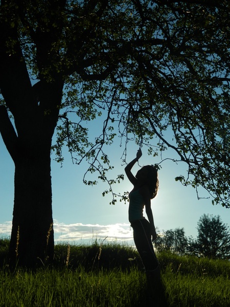 In touch with nature by Bernarda Helbel