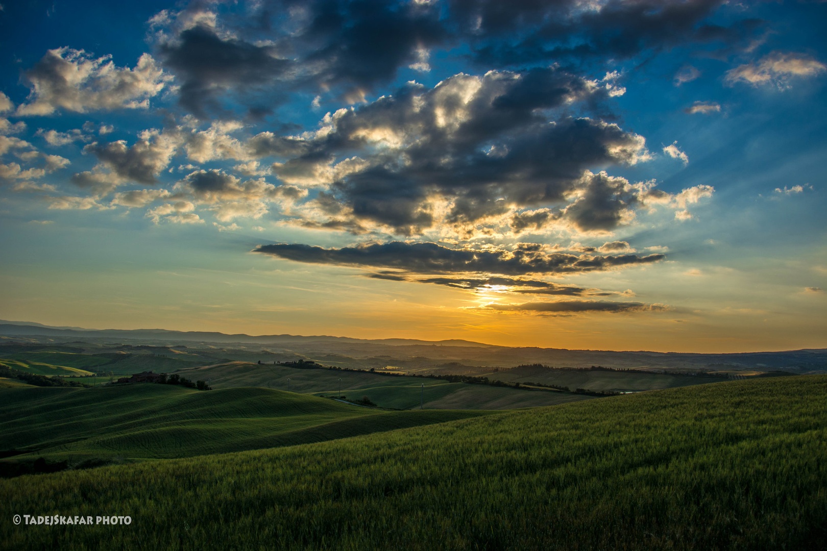 sunset by tadej škafar