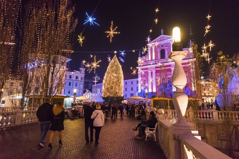 Ljubljana center by Damir Galić