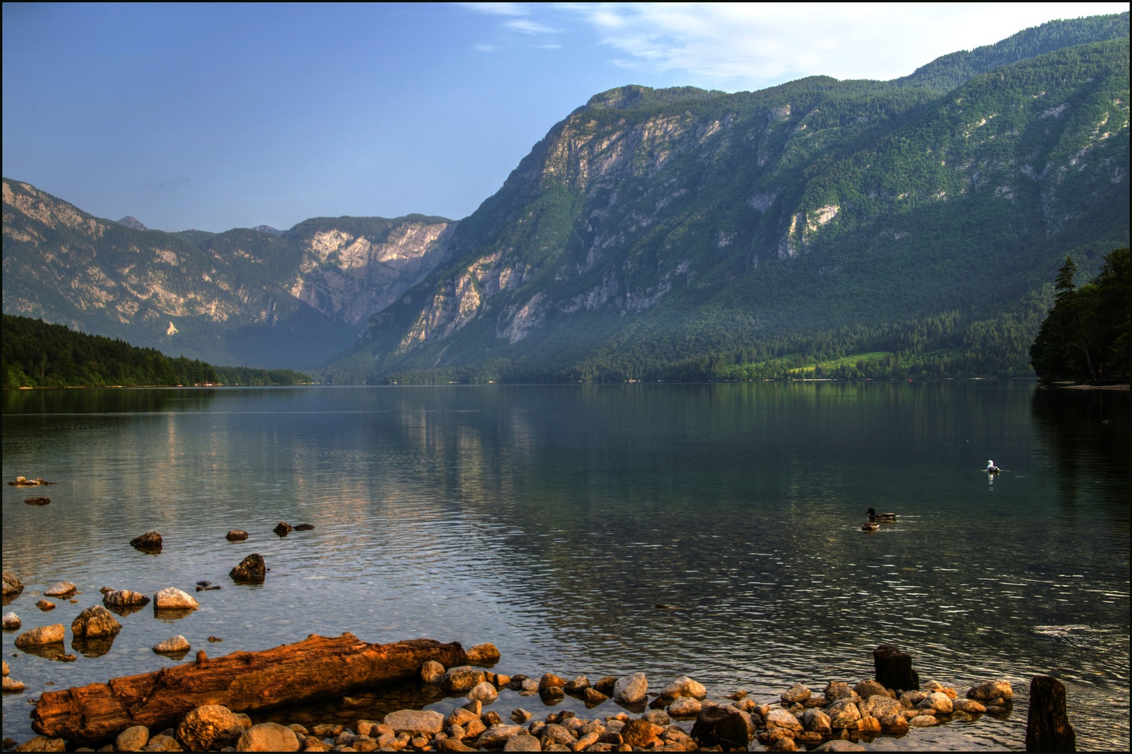 Bohinjsko jezero. by Boris Novković