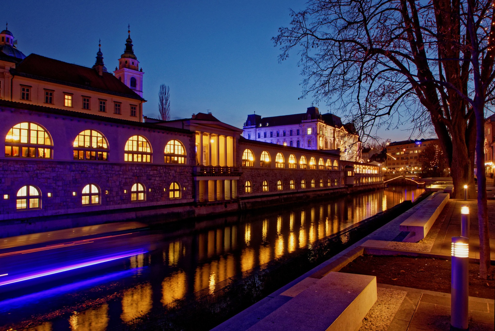 Ob Ljubljanici. by Boris Novković
