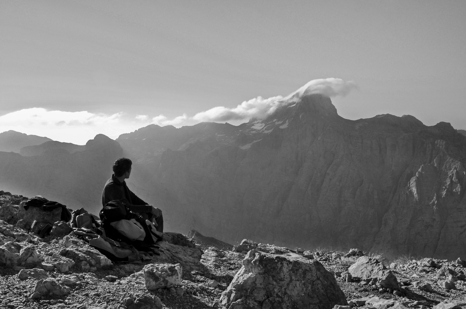 Pogled na Triglav by Ožbe Marolt