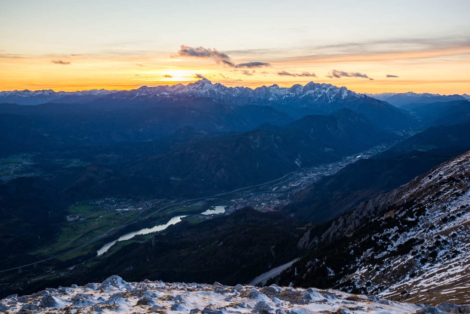 Sončni zahod by Ožbe Marolt