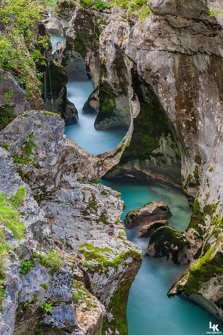 Velika korita Soče by Luka Kotnik