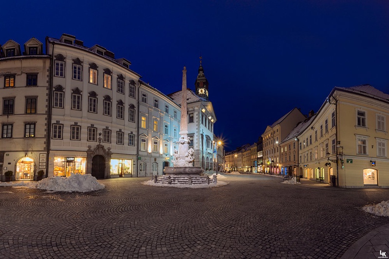 Mestni trg, Ljubljana by Luka Kotnik