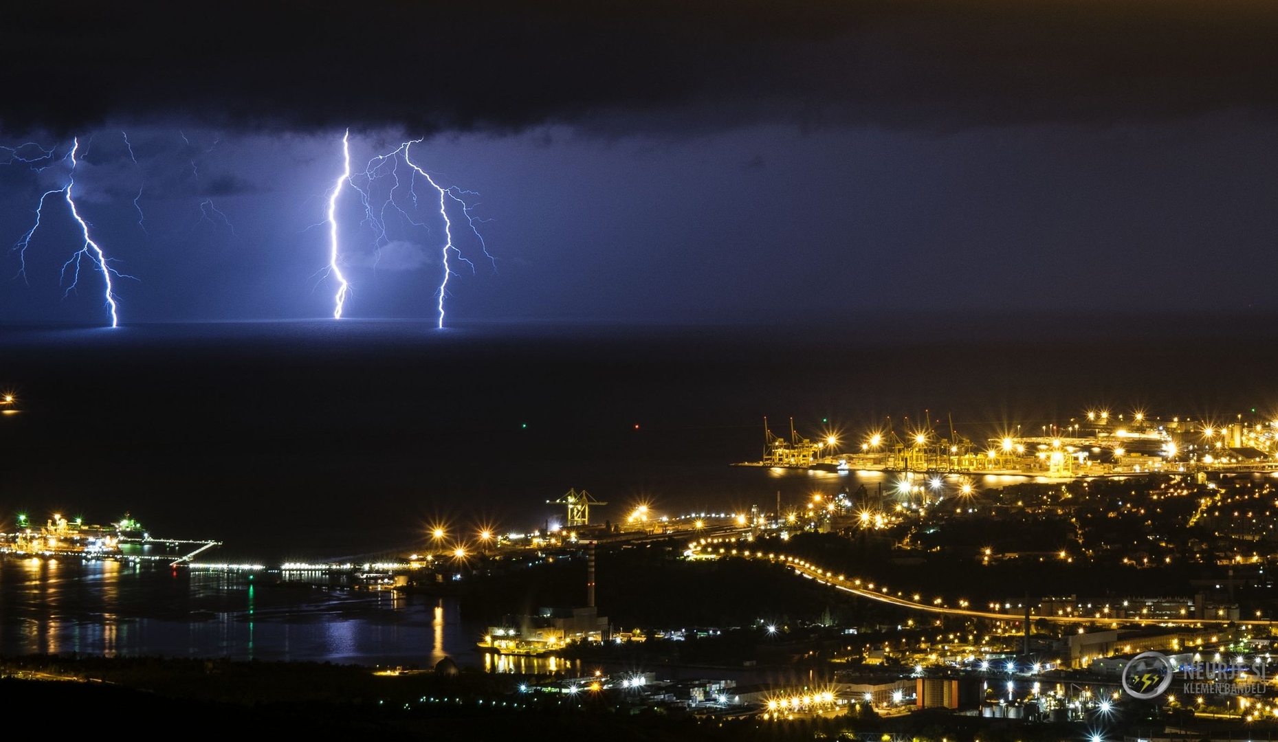 Lights and lightning by Klemen Bandelj