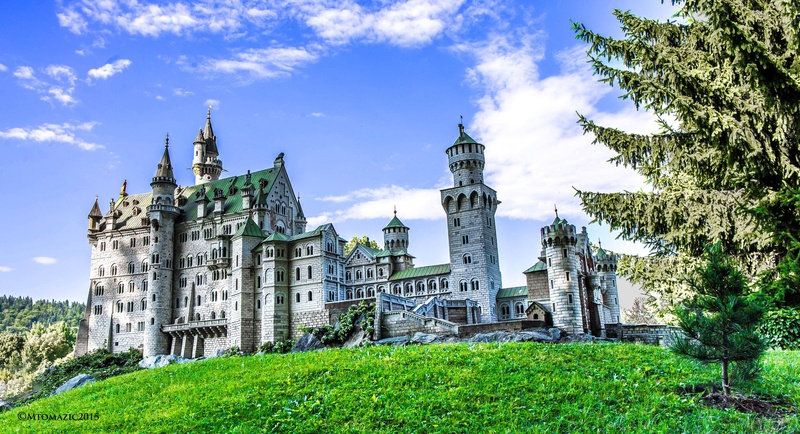 Grad Neuschwanstein by Marko Tomažič
