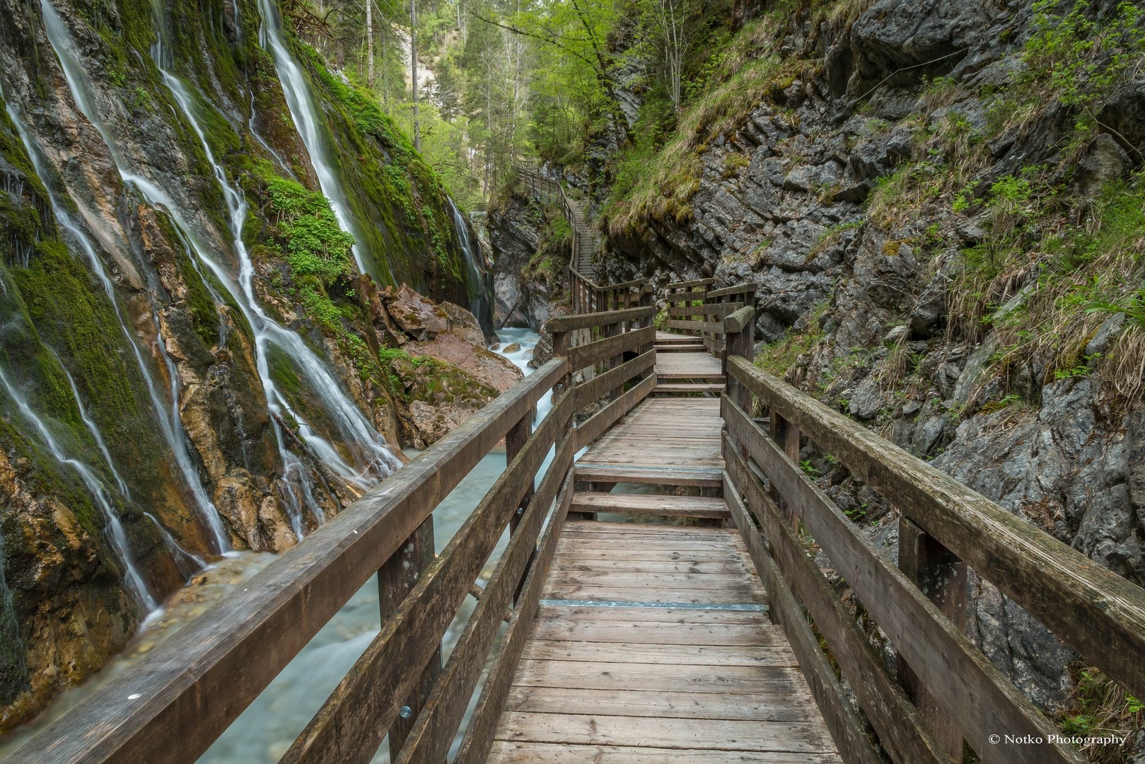 Kanjon Wimbachklamm by Notko Photography