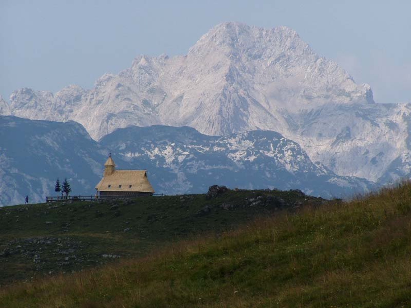 Kapelica na veliki planini by