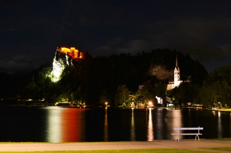 Noč nad Bledom by Lado
