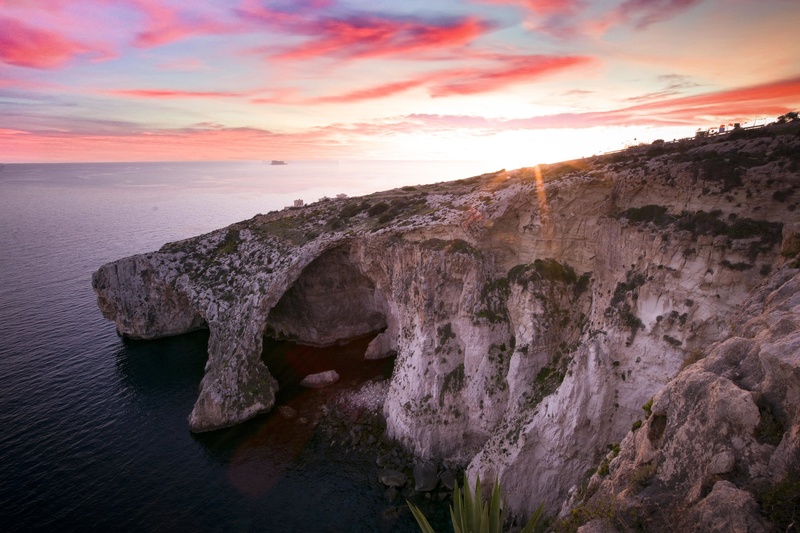 Blue Grotto by Jošt Rovtar