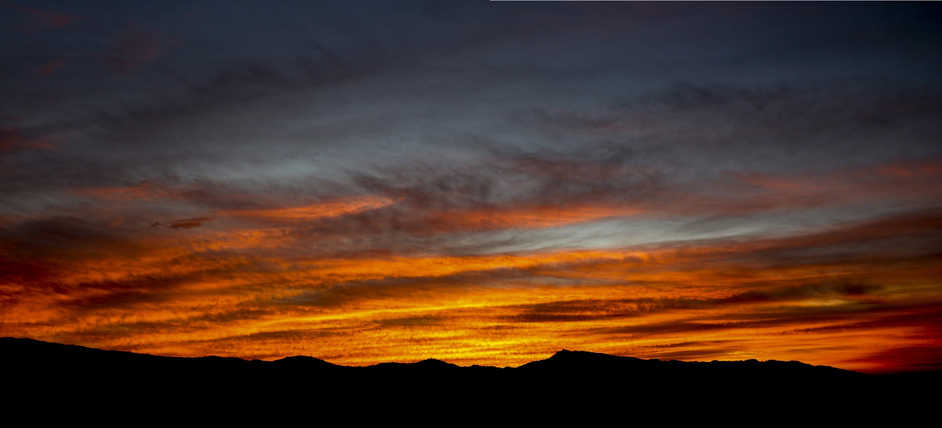 Fire sky by Jan Skočaj