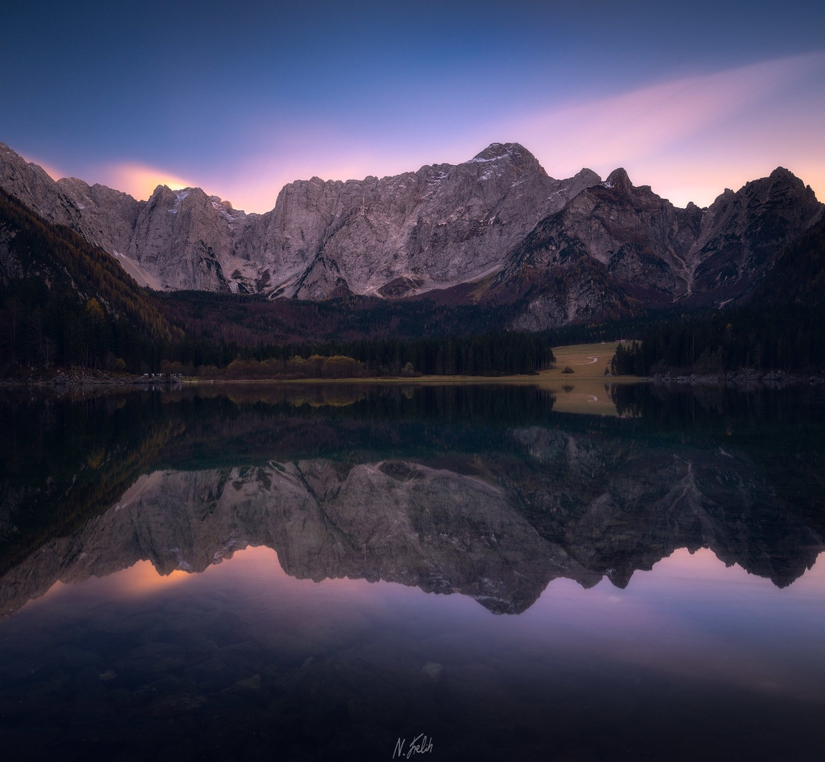 Laghi di Fusine by Nino Frelih