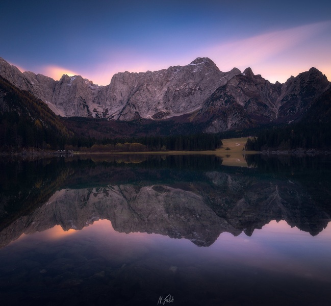 Laghi di Fusine by Nino Frelih