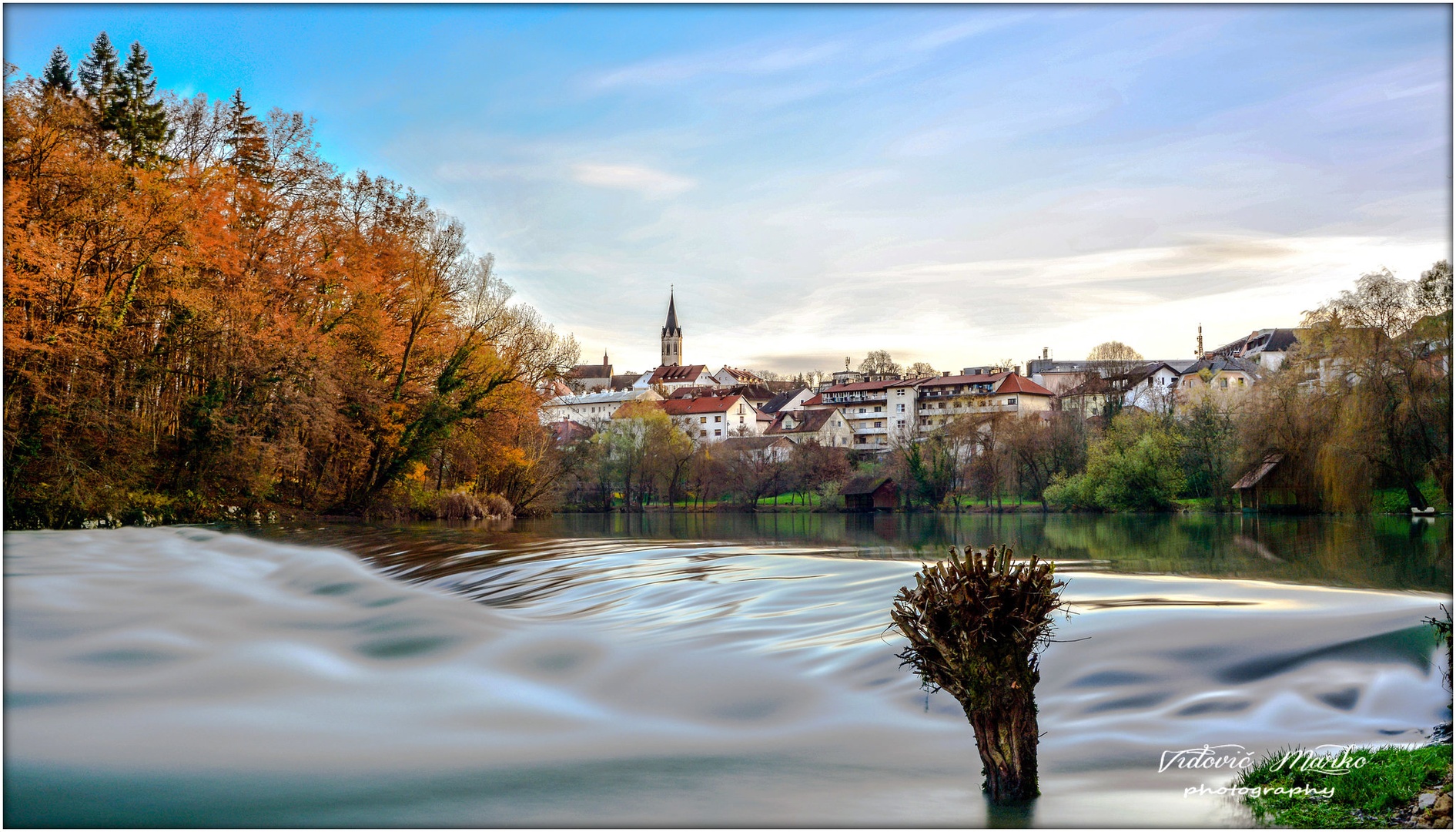 Krka in Novo mesto by marko