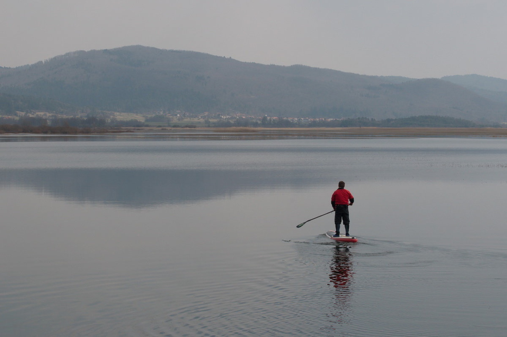 Cerkniško jezero by Nevijo Kocjančič