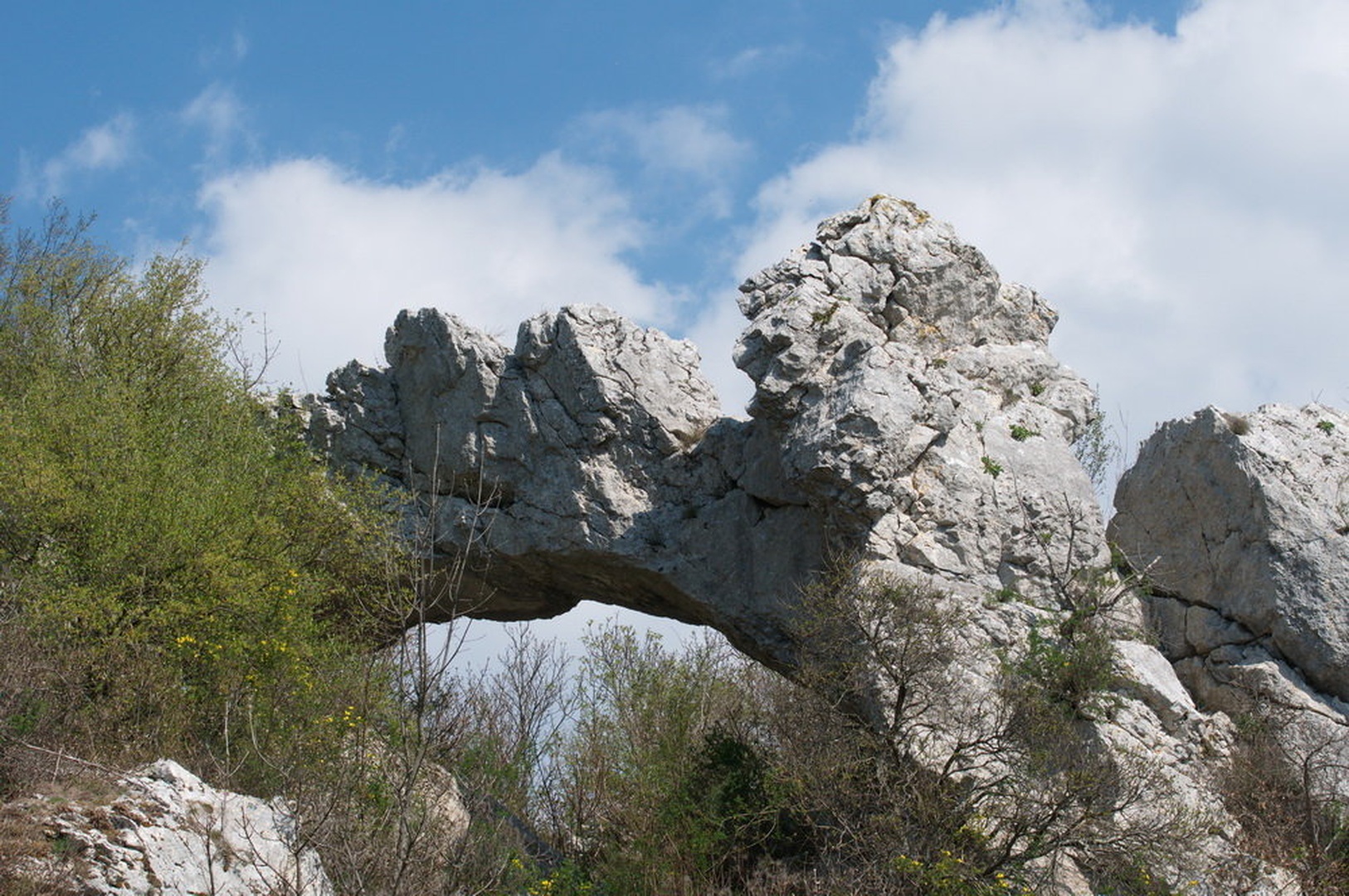 Veli Badin-naravni most by Nevijo Kocjančič