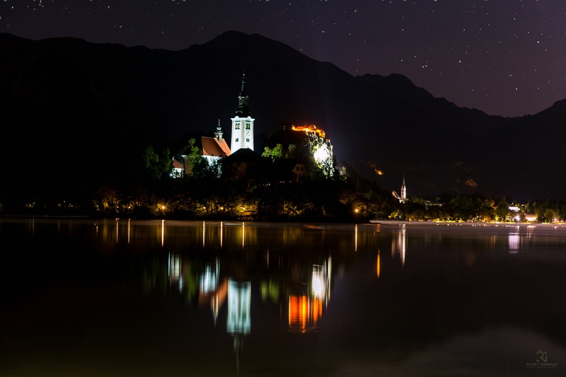 Bled ponoči by Robi Verbajs
