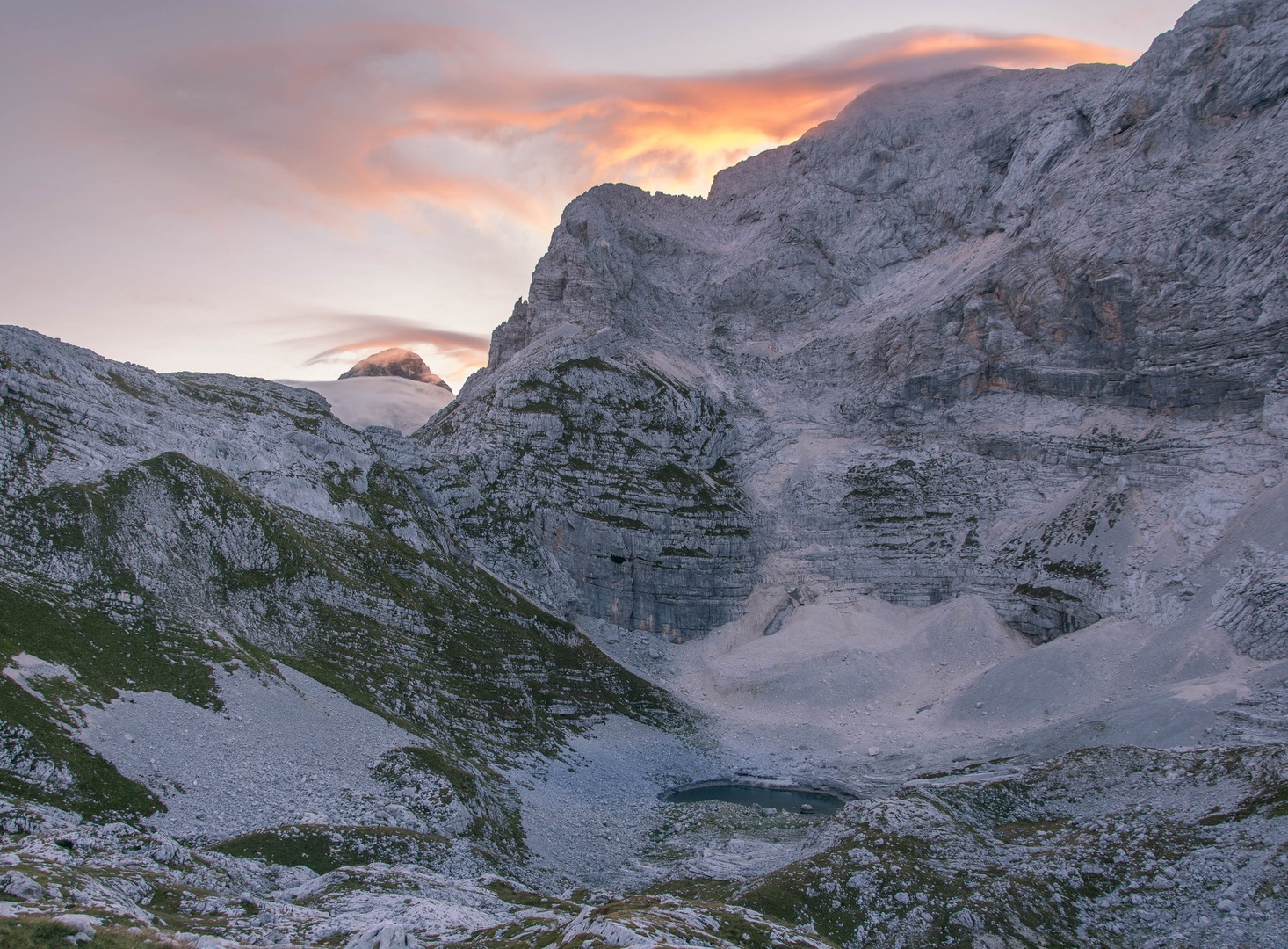 Triglav s Prehodavcev II by Doroteja Menhart