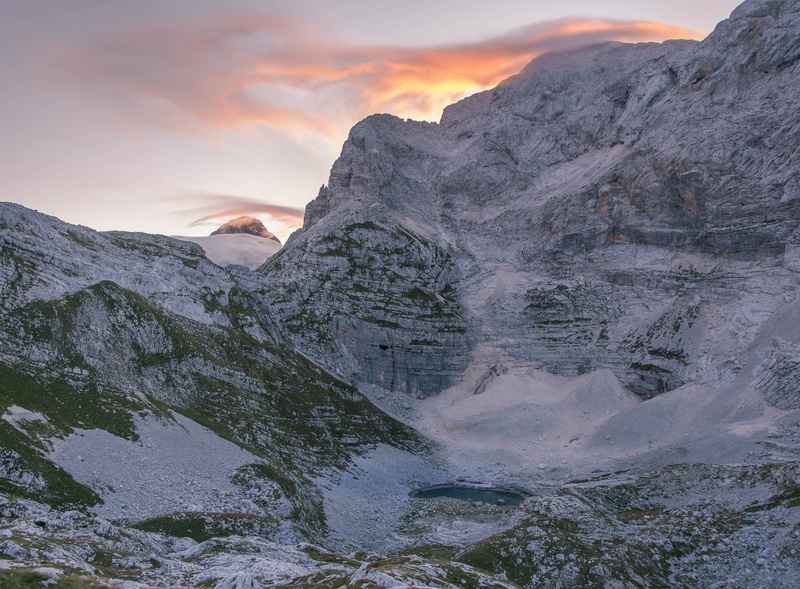 Triglav s Prehodavcev II by Doroteja Menhart