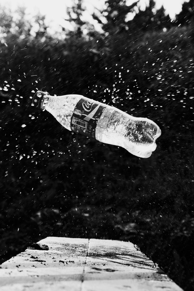 Coca Cola BW by Matej Petelin