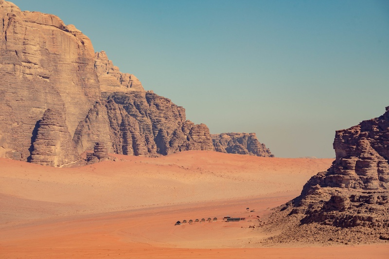 Wadi Rum camp base by Ivan Benk
