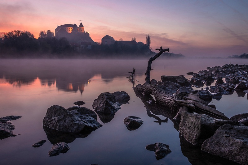 Mistično jutro na Ptuju by Joško Šimic