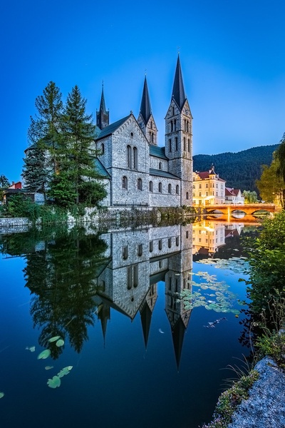 Večerna refleksija by Joško Šimic
