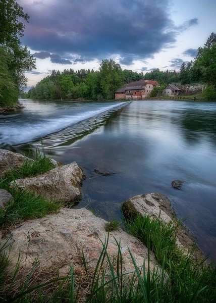 Reka Krka by Joško Šimic