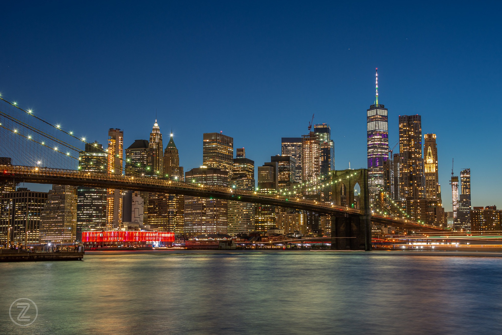 Brooklyn bridge by Zoran Vidrih