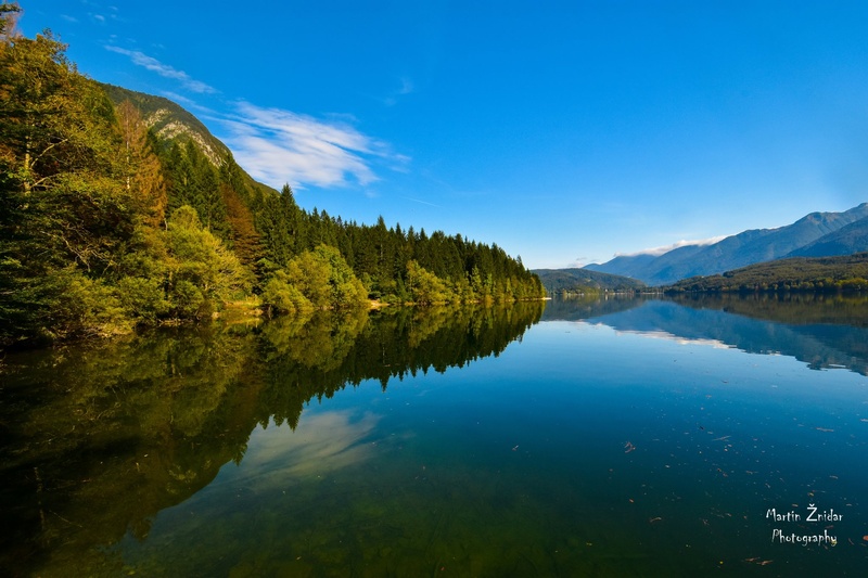 Jesen Bohinjsko jezero by Martin Žnidar