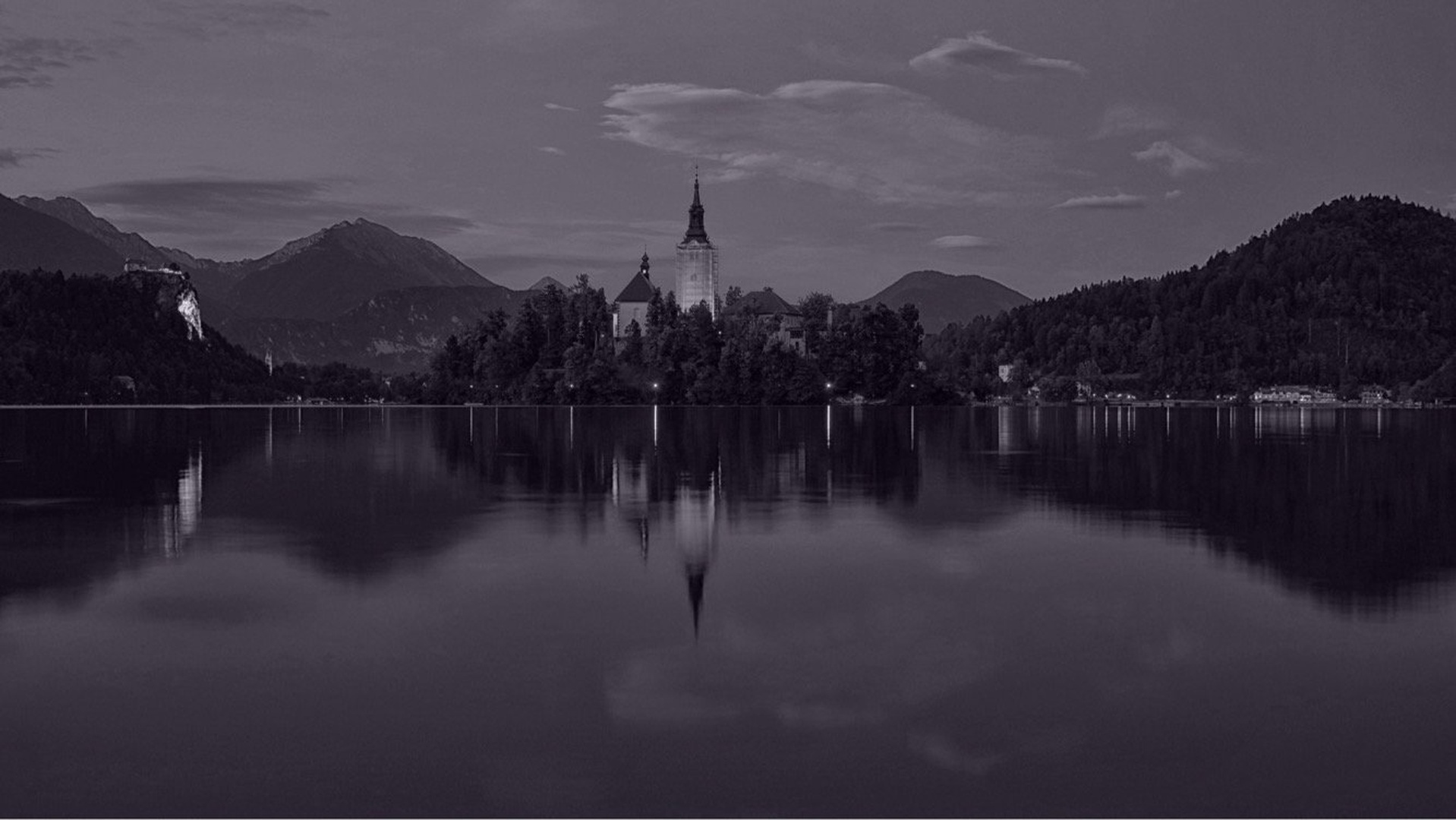 Bled B&W by CEVAMUS SUMAVEC