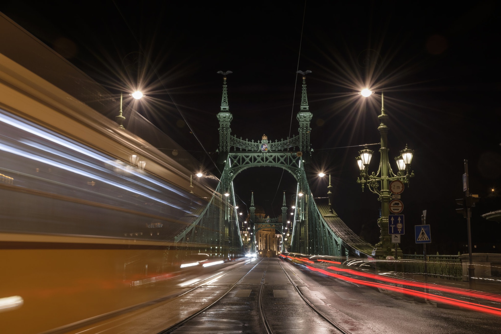 Szabadság híd, Budapest by Domen Svetlin