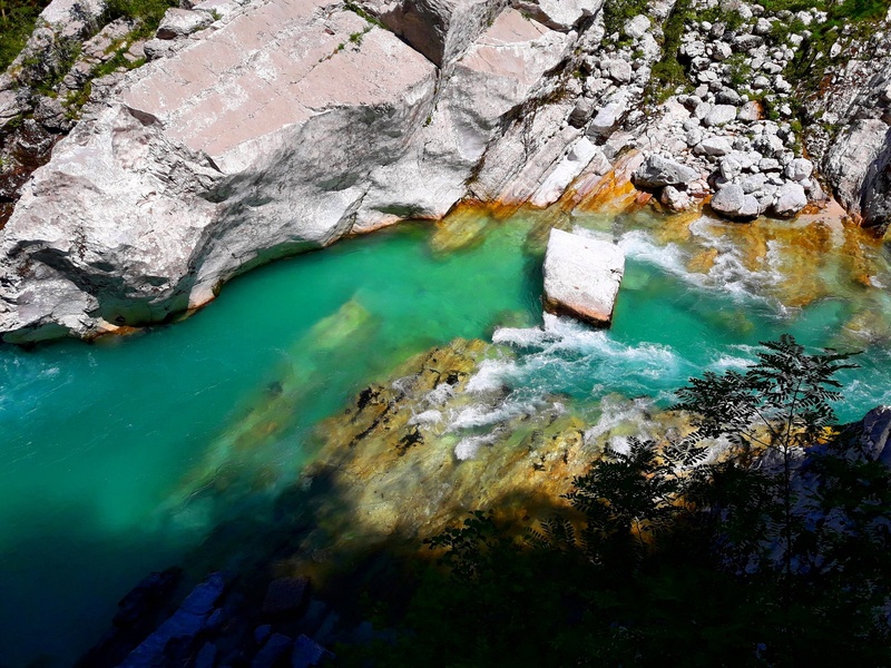 Soča z vrha by Urh Bevk