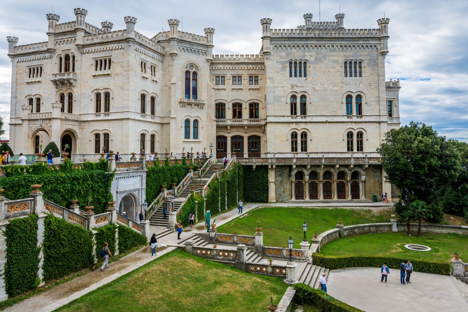 Miramare castle by Jerry mura