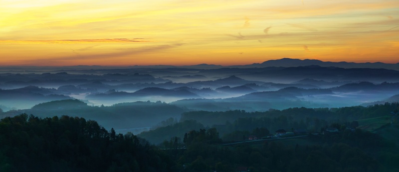 Stolp Plač panorama by Jernej Šenk